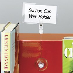 Amazon Com Decorative Sign Holders Wire Sign Holder Suction Cup