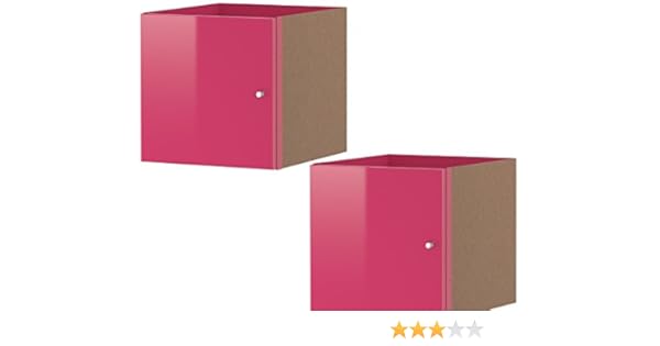 Amazon Com Ikea Expedit Insert With Door High Gloss Hot Pink