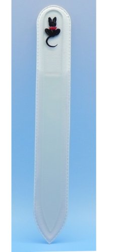 Crystal Manicure Nail File - Black Cat