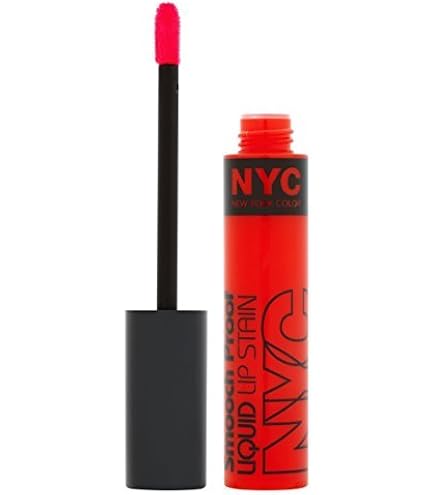 smooch proof lip stain 16h by n.y.c N.Y.C. New York Color Stain, Never Ending Nude, 0.1 Fluid Ounce Wear this Smooch Proof Lip Stain on its own for a bold statement First impressions on NYC lip
