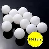 BREWSKI BROTHERS Beer Pong Balls (Pack of 144), White (Sports)