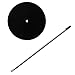 Juvale Receipt Holder - 6 Pack Ticket Stabbers, Stainless Steel Receipt Spike, Check Spindle for Restaurant, Office and Kitchen, Black and Silver, 2.75 x 5.5 Inches