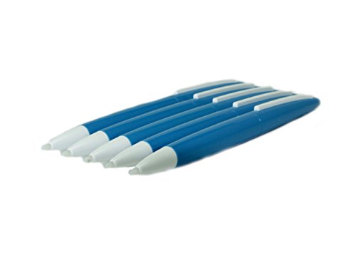 Pegly-Universal-Touch-Stylus-Big-Pen-For-Nintendo-DSi-XL-LL-Blue-And-White-Color-Package-5-Pieces