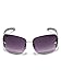 GUESS Women's Rimless Shield Sunglasses