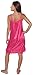 Beverly Rock Women's Solid Tricot Robe Set Long shiny Satin Silky Nightgown Set