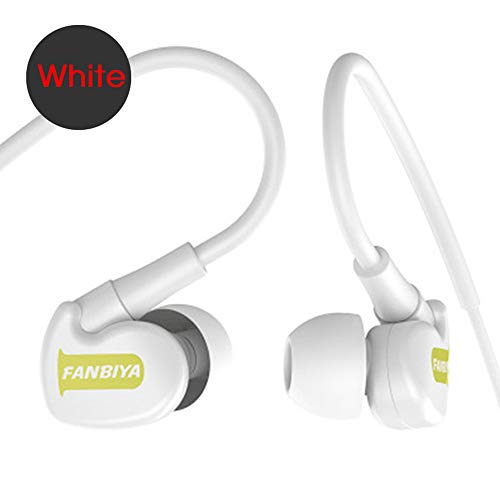 Moxil Waterproof Earphones In Ear Earbuds HIFI Sport Headphones Bass Headset with Mic for xiaomi Galaxy s6 smart phones