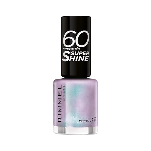 60 Seconds Super Shine Esmalte De Uñas #719-Mermaid Fin 8 Ml Cura della persona e salute