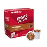 Eight O'Clock Medium Roast Coffee Hazelnut -- 18 K-Cups