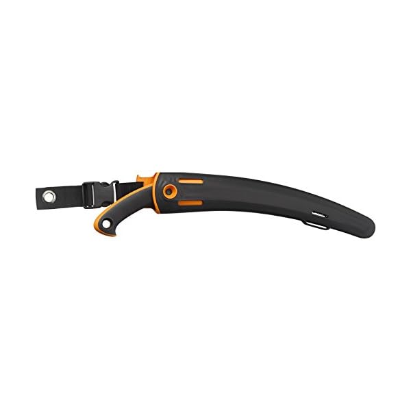 Fiskars Profi HandsÃ¤ge fÃ¼r frisches Holz, Grobzahnung, Hochwertiges Stahl-SÃ¤geblatt, Inklusive AufbewahrungskÃ¶cher, Schwarz/Orange, SÃ¤geblattlÃ¤nge: 33 cm, SW-330, 1020199 – Bild 3