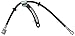 ACDelco Professional 18J4288 Rear Driver Side Hydraulic Brake Hose Assembly
