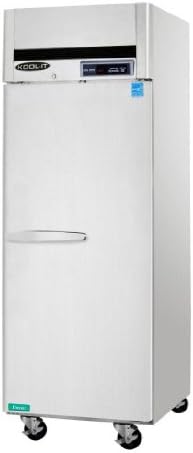 Kool-ItKTSF-1 Stainless Steel Single Door Freezer Top Mount Compressor, 26-51/64" Width x 81-51/4 Height x 31" Depth