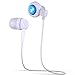 Shendong V4.1 Mini Bluetooth Earphones with Built-in Mic, Multi Function Remote Control Stereo Earbud, Wireless Headset for Android IOS Windows Smart Phone Laptop Computer and Bluetooth Device (White)