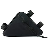 fantastic_008 Bicycle Bag Saddle Bag Storage Bag Frame Bag for Storing Phone,Card,Key Accessory Strap on The Bike 7.8×7.0x1.5 inches
