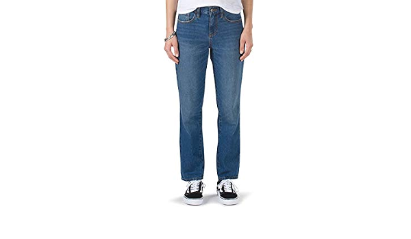 Amazon.com: Vans - Pantalones vaqueros para mujer (pierna recta, talla  3X26) : Ropa, Zapatos y Joyería