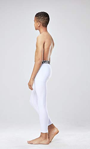 image for DEVOPS Boys 2 Packs Compression Cool Dry Tights Baselayer Running Acti