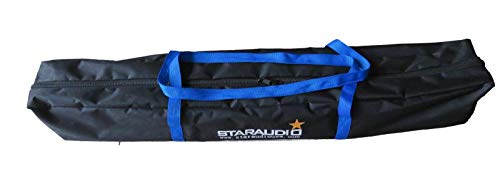 STARAUDIO Speaker Stand Carry Bag For Pair Compartment Holds Speakers,Universal Speaker Metal Stand Mount Holder Heavy Duty Tripod,Adjustable Height Speaker Stands Heavy Tripod Speaker Stands - Thumbnail 7