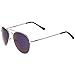 zeroUV - Premium Full Mirrored Aviator Sunglasses w/Flash Mirror Lens (3-Pack Silver | Blue)