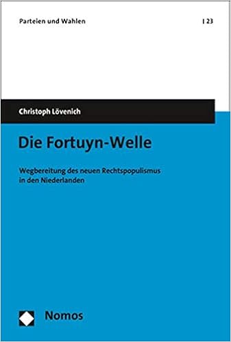 Die Fortuyn Welle Wegbereitung Des Neuen Rechtspopulismus In Den Niederlanden Parteien Und Wahlen Amazon De Lovenich Christoph Bucher