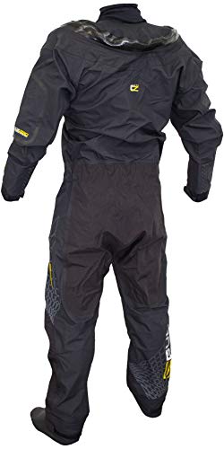 image for GUL 2018 Code Zero Stretch U-Zip Drysuit + Pee Zip Black GM0368-B5 Inc