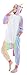 USTOP Unicorn Adult Animal Kigurumi Cosplay Costume Pajamas Onesies (S(148cm-160cm), Colorful Unicorn)