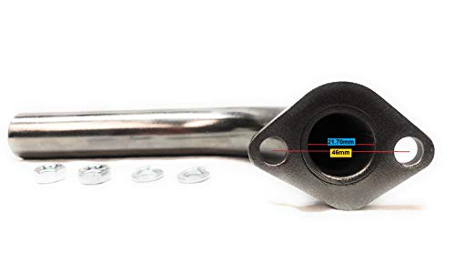 Exhaust Pipe for Predator 212cc, Honda GX160, GX200. Go Kart & mini bikes