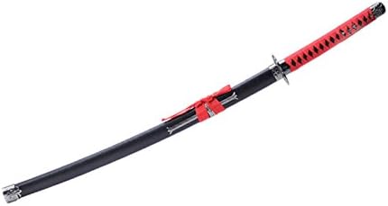 Sword Made Cosplay of Red Handle Flower Knife - Japanese Anime Naruto.