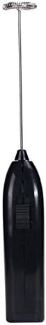 Fashion Hot Drinks Milk Frother Mixer Stirrer Egg Beater Egg Beater Milk Frother Mixing Cooking Tools (Black)