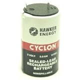 Enersys (Hawker) Cyclon 0800-0004 X-Cell 2 Volt/5 Amp Hour Sealed Lead Acid Battery