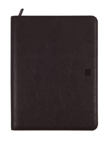 Finocam - Spiral Document Holder Diary 2026 Zip Focus Week View Vertical January 2026 - December 2026 (12 months) Black Spanish