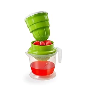 Floraware Plastic 2in1 Hand Juicer, Multicolour
