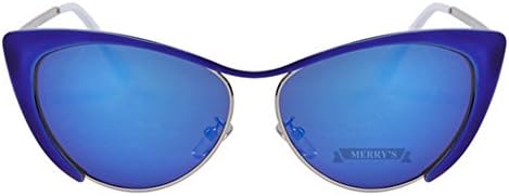 HelloKiti Women's Eyewear Colorful Cat Eye Designer Metal Sunglasses-C5