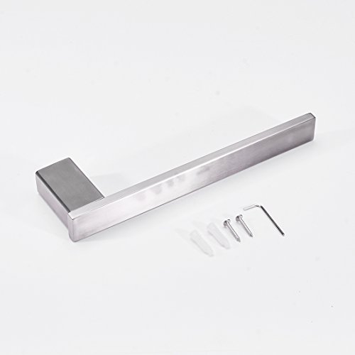 aimadi 4-Piece Bathroom Hardware Accessory Set - with 24"" Towel Bar Set Stainless Steel Wall Mounted, Brushed Nickel