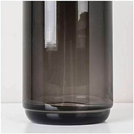 黒ガラス花瓶 透明なフラワーアレンジメントフラワーデバイスクリエイティブダイニングテーブルオフィステーブル装飾花瓶2つのスタイル Size 10 2 10 5 18cm B07x331ny2 3 6円 人気海外一番 100 品質保証 全品送料無料 即日出荷 Sale開催中