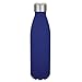 KINGSO 17oz Double Wall Vacuum Cool Insulation Stainless Steel Water Bottle Leak- proof and No Sweating Perfect for Summer Outdoor Sports Camping Hiking Cycling (Dary Blue)