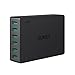 AUKEY USB Wall Charger 6 Port 60W, Multi Port Desktop USB Charging Station, Compatible with iPhone 11/11 Pro/Max/XS/XR, iPad Pro/Air/Mini, Samsung Note8 / S8, and More