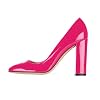 Sammitop-Womens-Round-Toe-Patent-High-Block-Heel-Pumps-Chunky-Heels-Office-Dress-Shoes