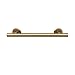 Amerock BH26546BBZ | Golden Champagne Towel Bar | 9 in (229 mm) Towel Rack | Arrondi | Bathroom Towel Holder | Bathroom Hardware | Bath Accessories