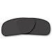 ACOMPATIBLE Replacement Black Polarized Lenses for Oakley Holbrook Sunglasses OO9102