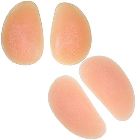 Push ups Panties Silicone Hip Pads for Women Crossdresser 1 Pair Soft Silicone Pads for Hip Enhancer（S-L） Self-Sticking,SkinColorSelfSticking-L