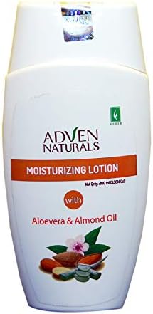 Adven Naturals Moisturizing Lotion with Aloevera & Almond Oil (Pack of two) (200 ml)
