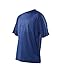 Body Glove Men's Loose Fit Short Sleeve Rash Guard Tops, Navy, Large