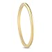 SZUL 1mm Thin Domed Wedding Band Available in 14K Yellow Gold, 14K White Gold, and 14K Rose Gold