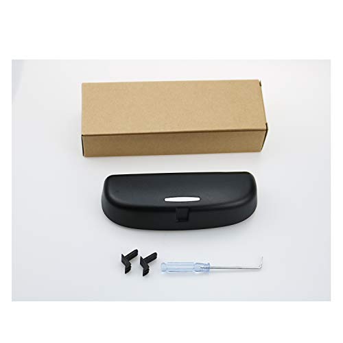 LFOTPP Car Sunglasses Holder Case Eyeglasses Storage Box Compatible with 1 Series 3 Series 5 Series 7 Series X1 X2 X5 X6, Interior Accessories Autos Parts (Black) - Thumbnail 3