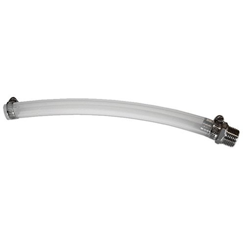 Mash Tun False Bottom Adapter 3/8" ID High Temperature Silicone & Stainless Steel