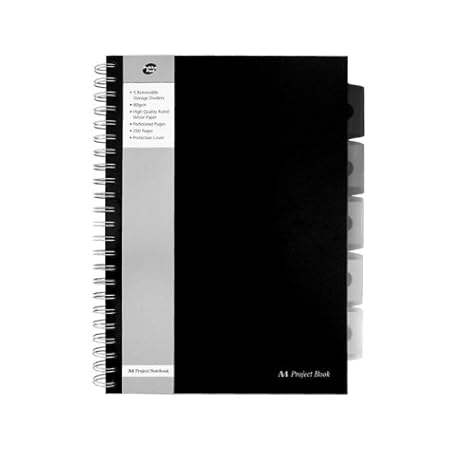 Pukka Projektbuch A4 schwarz