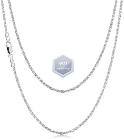 Amazon.com: Solid 925 Sterling Silver 2.25mm Unique Wave Link