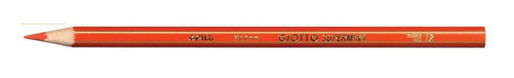 Giotto Supermina Coloured Pencils - Set of 12 red