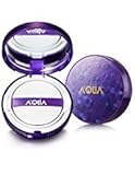 AQUA+ Natural Glow Moisturizing Air Cushion Foundation, compatible w/ all skin type, best for Luminous Coverage, Tightening, Repairing of your skin, w/ Hyaluronic Acid, Collagen, CC cream SPF25 - 15g