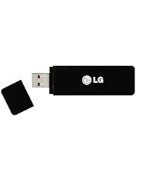 Original Negro banda ancha inalámbrica DLNA Dongle Adaptador para LG WiFi TV proyector