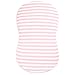 Bassinet Bed Sheets – Premium Bassinet Fitted Sheet for Halo, Mika Micky, Maxi COSI & Others - 4 Pack - 100% Jersey Knit - Bassinet Bedding for Standard Size Oval or Halo Bassinet Pads for Girls